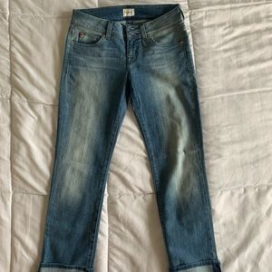 Hudson Ginny crop jeans